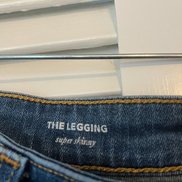 Adriano Goldschmied The Legging jeans super skinny 32R blue distressed - Picture 6 of 12